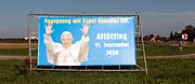Altötting freut sich auf den Papst (Foto: Marikka-Laila Maisel)